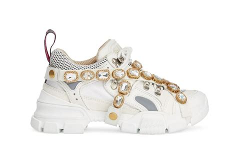 gucci chunky b sneakers|gucci chunky jeweled sneakers.